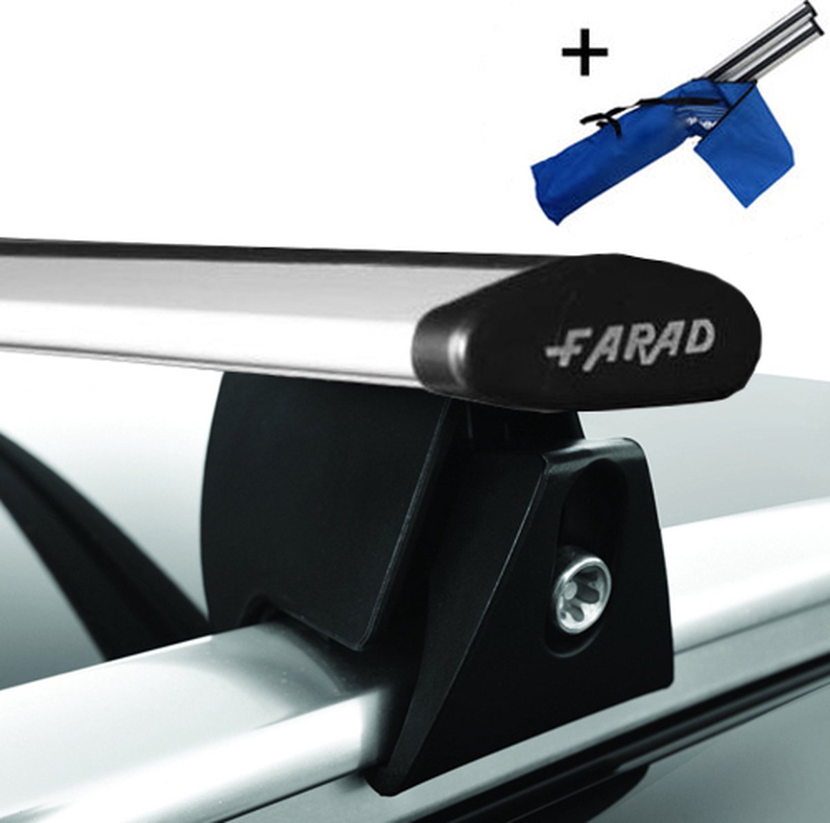Dakdragers geschikt voor Mercedes C-Klasse SW (W204) Stationwagon 2008 t/m 2014 - Wingbar inclusief dakdrager opbergtas
