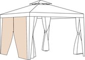 Bol.com Tuin Gordijnen - Gordijnen Verduisterend - Buiten Gordijnen - Buitengordijnen Waterdicht - Gordijnen voor Prieel - Tuin ... aanbieding