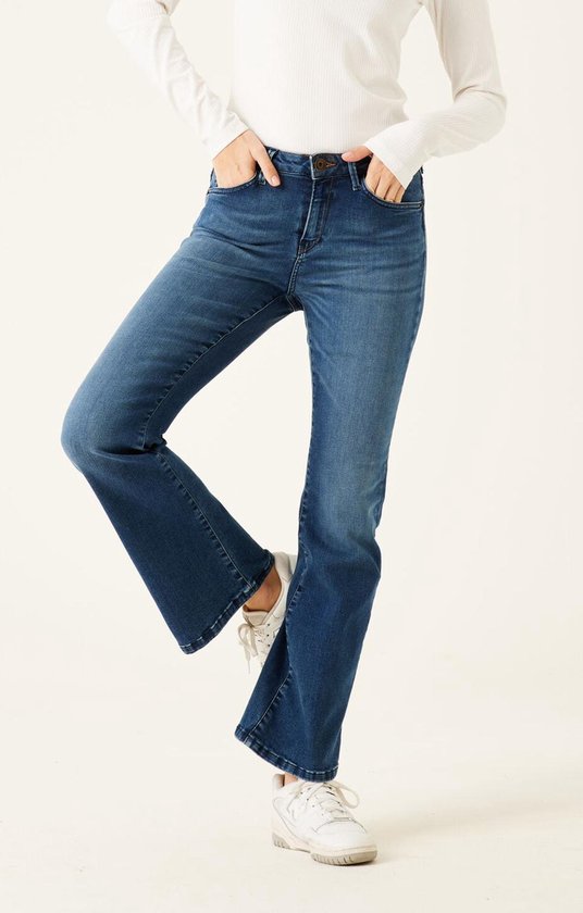 GARCIA Celia Flare Jean évasé pour femme Blauw - Taille W33 X Jeans
