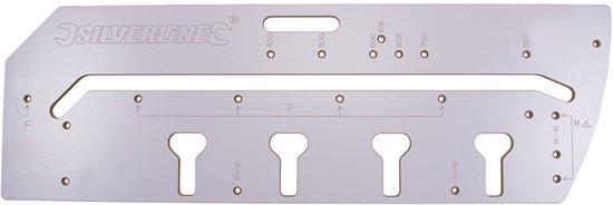 Gabarit de fraisage Silverline Worktop
