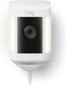 Ring Spotlight Cam Plus Plug, Caméra de sécurité IP, Extérieure, Sans fil, Plafond/mur, Blanc, Boîte