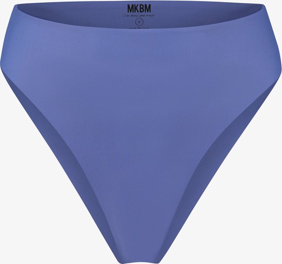 MKBM High Waist Bikinibroekje Blauw - Maat: XL