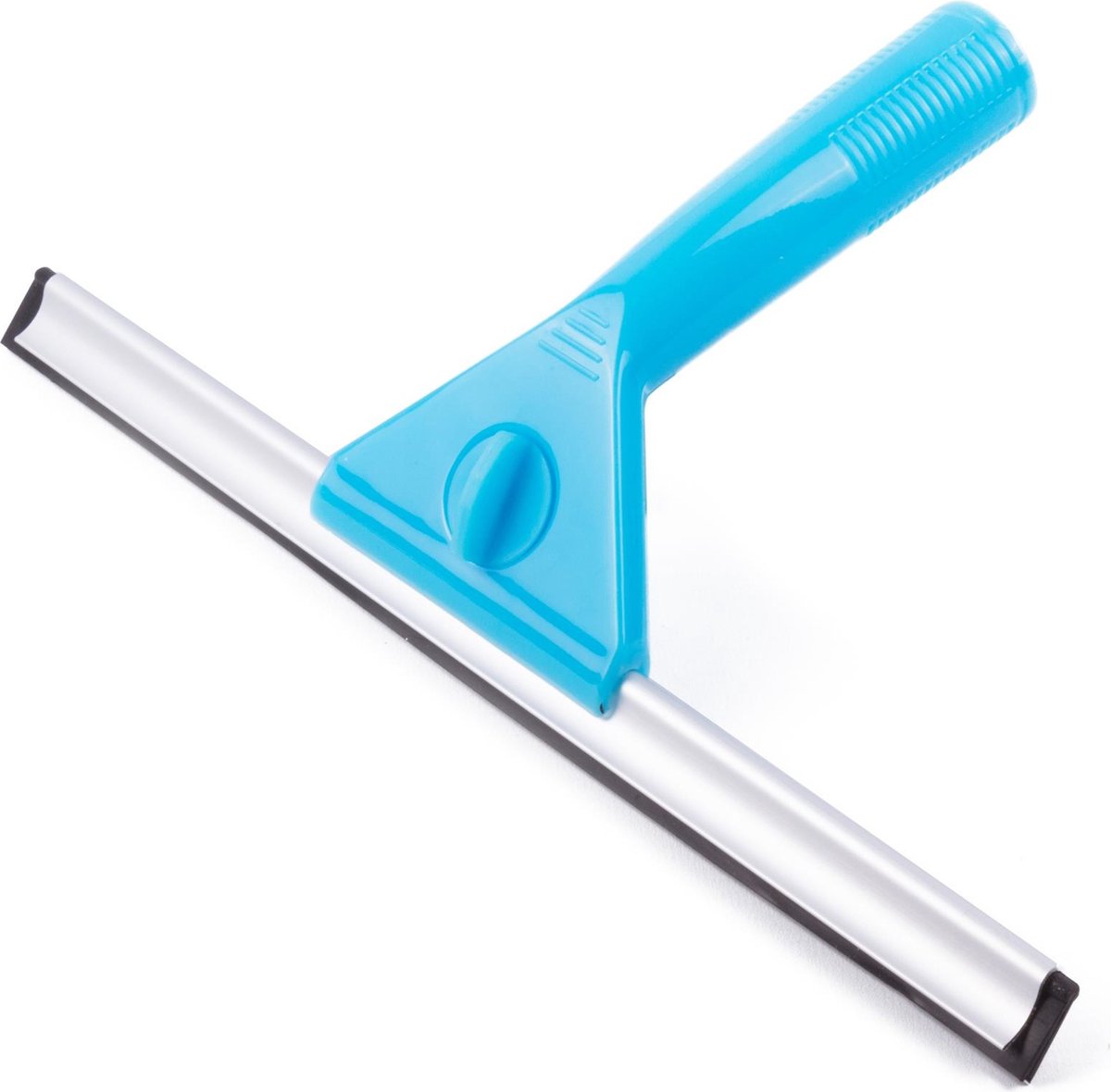 Benson Raamtrekker/wisser - kunststof handvat - verstelbaar blad - blauw - 30 cm