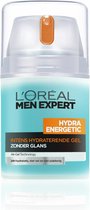 6x L'Oréal Men Expert Hydra Energetic Hydraterende Gel 50 ml