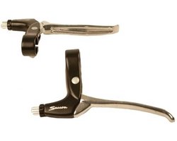 Amigo Universele remhendel set - Zwart/Zilver - Geschikt voor elke fiets