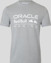 Red Bull Racing Logo Shirt Grijs 2023 XL - Max Verstappen - Sergio Perez - Oracle