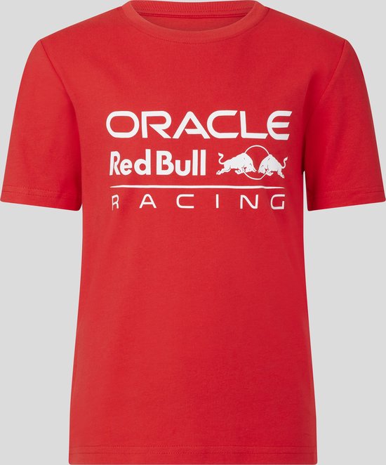 Red Bull Racing Logo Kids T-shirt Rood 2023 L (152-158) - Max Verstappen - Sergio Perez - Oracle