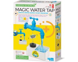 4M Wetenschap En Spel - Bouw Een Magische Waterkraan - Bouwpakket - KidzLabs - Green Science - 5 Jaar