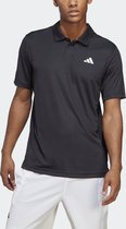 adidas Performance Club Tennis Poloshirt - Heren - Zwart- XS