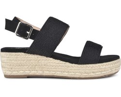 POSH by Poelman CETO Dames Sandalen - Zwart