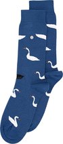 Alfredo Gonzales sokken swan lake blauw - 35-37
