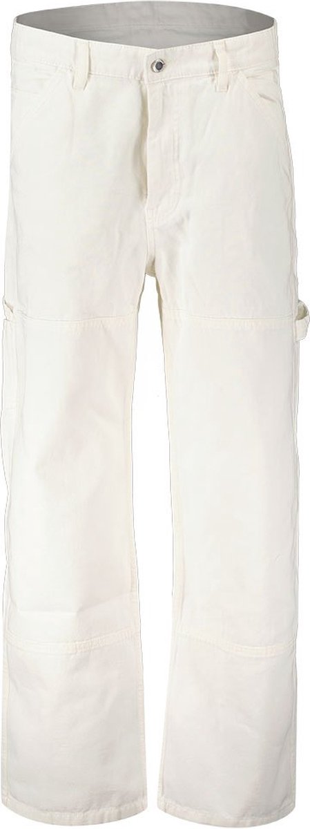 Superdry High Rise Carpenter Broek 28 32 Vrouw Creme