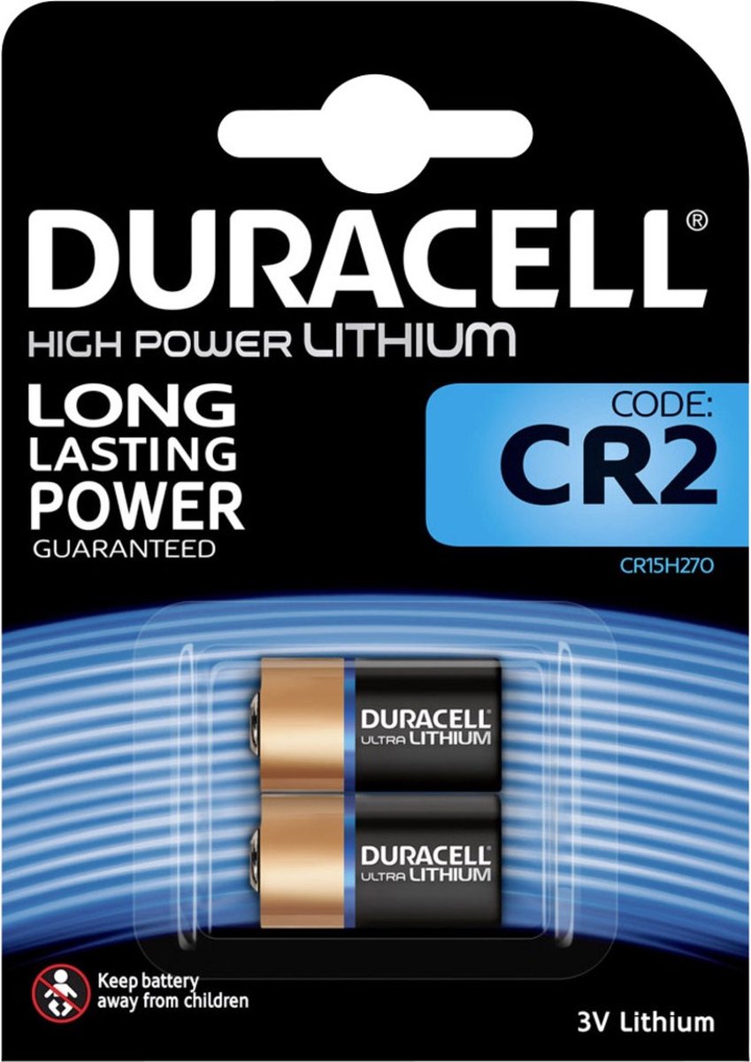 Vel Kilimanjaro Regelen Duracell CR2 Batterij - 2 stuks | bol.com