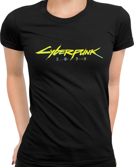 Cyberpunk 2077 - Logo Black Woman T-Shirt