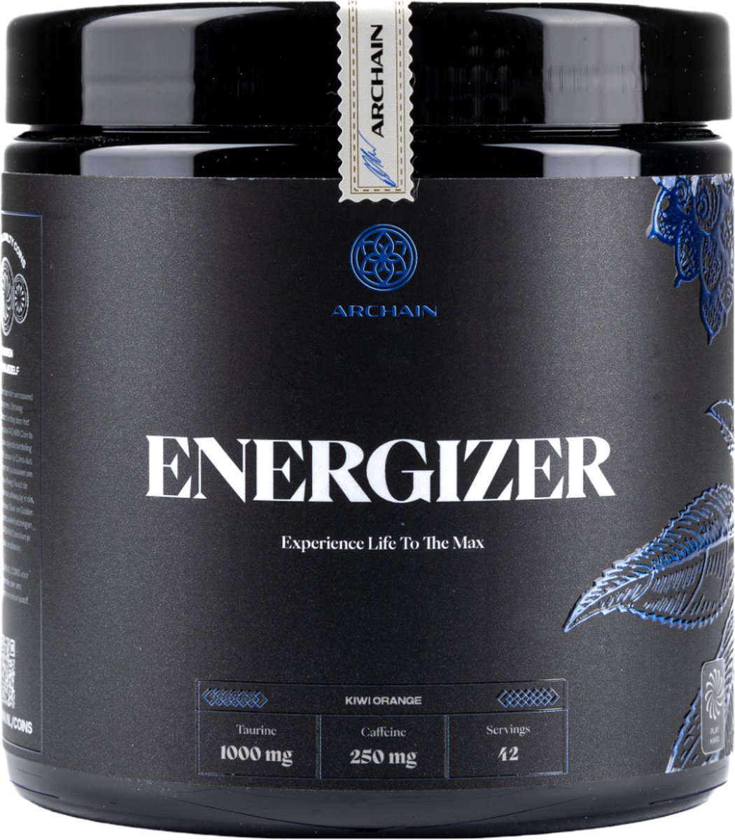 Archain Energizer - Energy Booster - Kiwi Orange - 300 Gram - 42 Doseringen