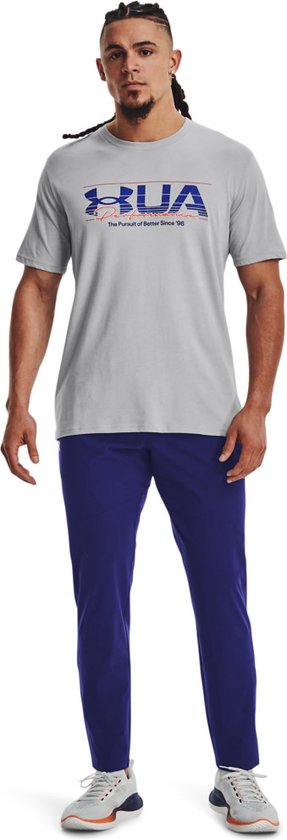 Under Armour Stretch Woven Pant-Blu - Maat LG