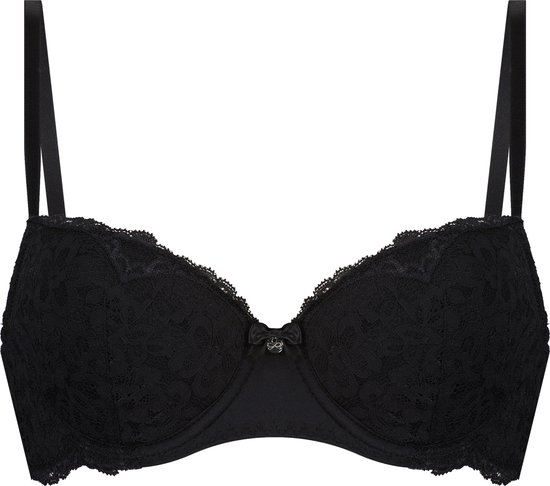 Hunkemöller Marine voorgevormde Dames bh zwart - Maat B70