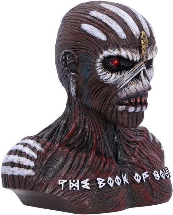 Nemesis Now - Iron Maiden - Boîte en forme de buste du livre des âmes