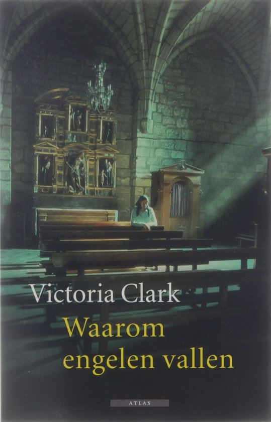 Cover van het boek 'Waarom engelen vallen' van V. Clark