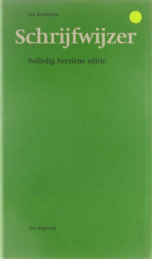 SCHRIJFWIJZER