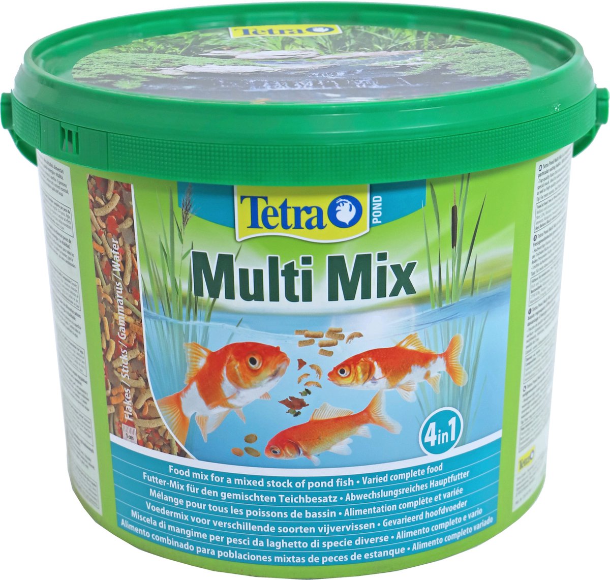 Tetra Pond Multi Mix Fish Food - Seau 10 litres
