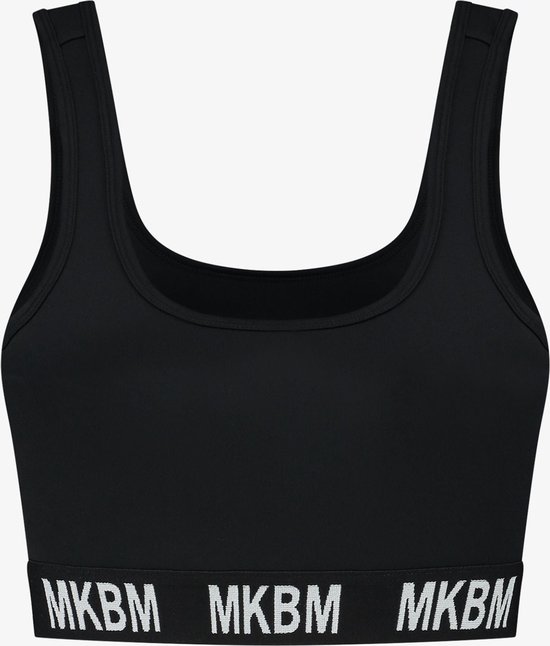 MKBM Branded Top Zwart - Maat: XS