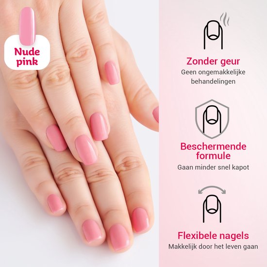 Miss Jules® Polygel Kit - 30 ml Nude Pink - Polygel Nagels Starterspakket – Polygel Set Incl. Instructievideo (NL) – Polygel Starters Kit - Miss Jules