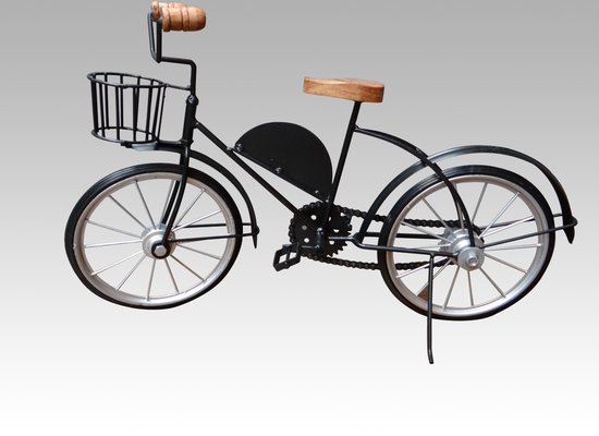 Smeedijzeren fiets - decoratieve retro fiets