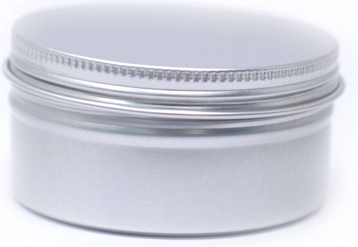 SOFTnaturals-2 bewaarblikjes voor shampoobars-blikje 100 ml-shampoobar bewaarblikje-aluminium blikje