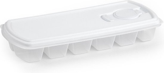 ICE FORMER Würfel 4cm schwarz transparent Eiswürfelform mit