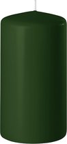 Enlightening Candles Cilinderkaars/stompkaars Donker groen - 6 x 10 cm - 36 Branduren