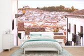 Behang - Fotobehang Het uitzicht over Antequera Spanje - Breedte 350 cm x hoogte 260 cm