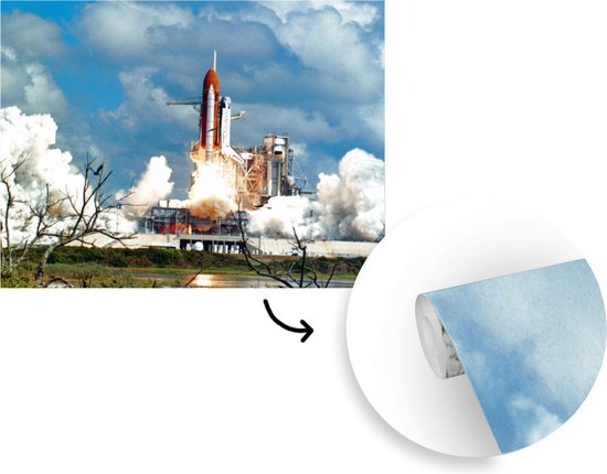 Papier peint - Papier peint Papier peint photo - Lancement de fusée - Largeur 325 cm x hauteur 260 cm