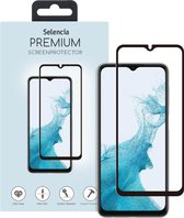Selencia Screenprotector Geschikt voor Samsung Galaxy A23 (5G) Tempered Glass - Selencia Gehard Glas Premium Screenprotector