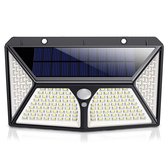 Auronic Solar Buitenlamp met Bewegingssensor - Tuinverlichting Op Zonne-energie - 180 LED's - IP65 - Zwart