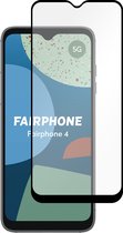 Cazy Screenprotector Fairphone 4 Full Cover Tempered Glass - Zwart