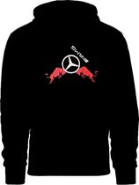 Grappige hoodie - Mercedes - Red bull - Formule 1 - F1 - Max - Lewis - Hamilton - Verstappen - wereldkampioen - maat XL