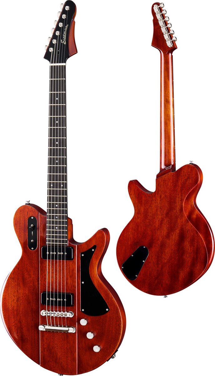 Eastman Juliet P90 Vintage Red - Elektrische gitaar - rood