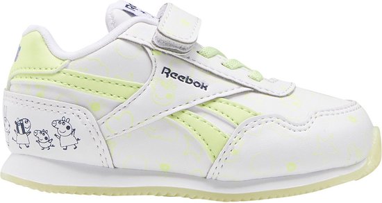 REEBOK Royal Cljog 3.0 1V Sneakers Met Klittenband Voor Baby´s Ftwr White/Energy Glow /Ftwr White