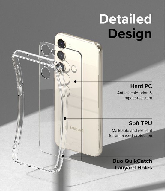 Coque Samsung Galaxy S23 Ringke Fusion Transparente