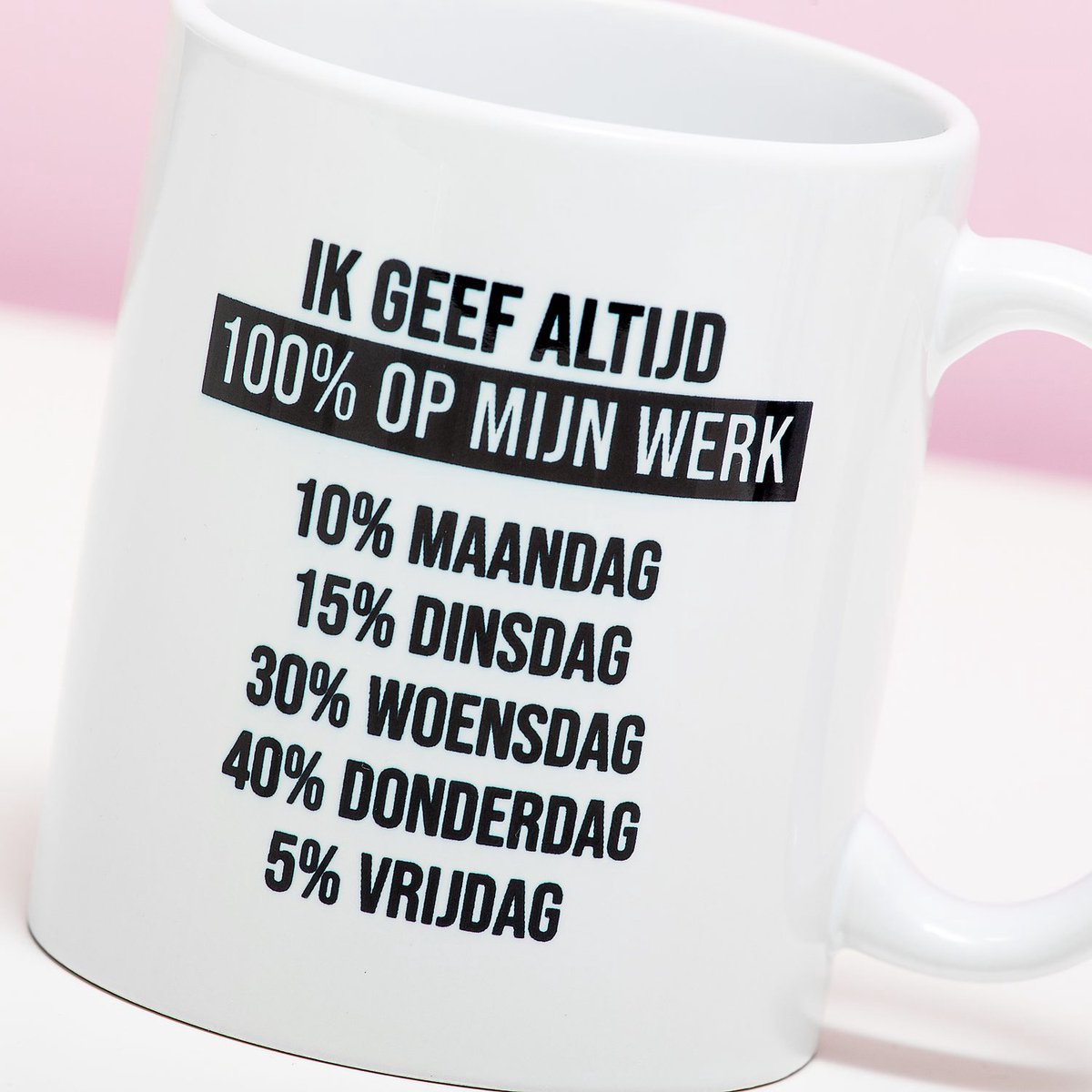 Ditverzinjeniet Mok Ik Geef Altijd 100%