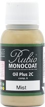 Rubio Monocoat Oil Plus 2C - Ecologische Houtolie in 1 Laag voor Binnenshuis - Mist, 20 ml