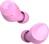 JLab Go Air POP Draadloze Oordopjes - oortjes draadloos - 32 uur Speeltijd - EQ Geluidsinstellingen - Bluetooth 5.1 - Oplaadcase met ingebouwde Oplaadkabel – Roze