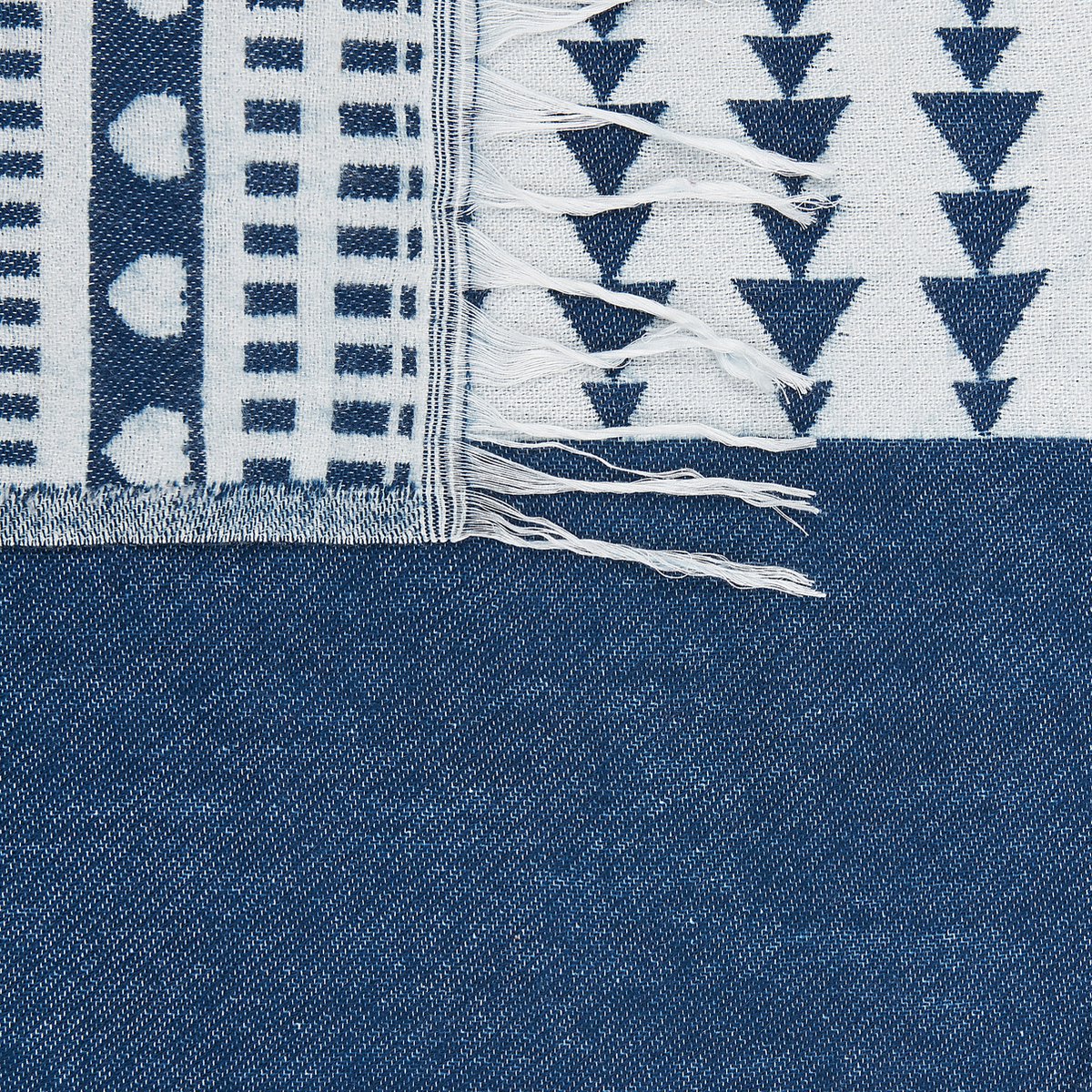 Beliani TARLAY - Plaid - Blauw - 130 x 170 cm - Acryl