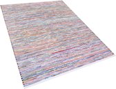 BARTIN - Laagpolig vloerkleed - Kleur/Wit - 160 x 230 cm - Polyester