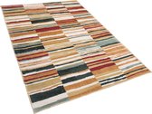 FATSA - Laagpolig vloerkleed - Multicolor - 140 x 200 cm - Polyester