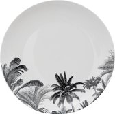 6-persoons Dinerborden set Porselein Bota 26 cm - Wit/Zwart