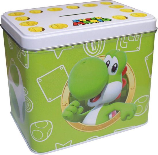 Ensemble mug + tirelire Nintendo Super Mario Bros Yoshi