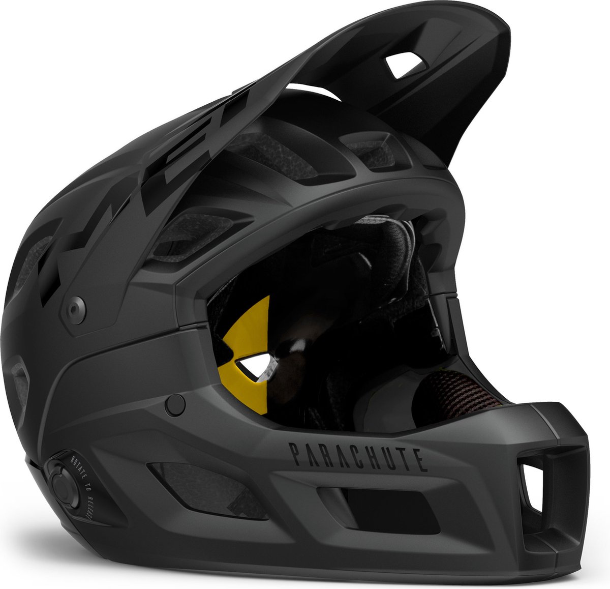 MET Parachute MCR MIPS Fietshelm Mannen & Vrouwen – MTB & BMX Fietshelm Volwassenen - Maat S (52-56cm) - Black Matt Glossy