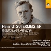 Juliane Banse, Benjamin Bruns, Deutsche Staatsphilharmonie Rheinland-Pfalz - Sutermeister: Orchestral Works, Volume 2 (CD)